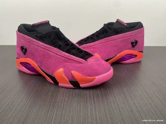 Rep Shocking DH4121-600 14 Pink Retro Jordan Low (W) 0419
